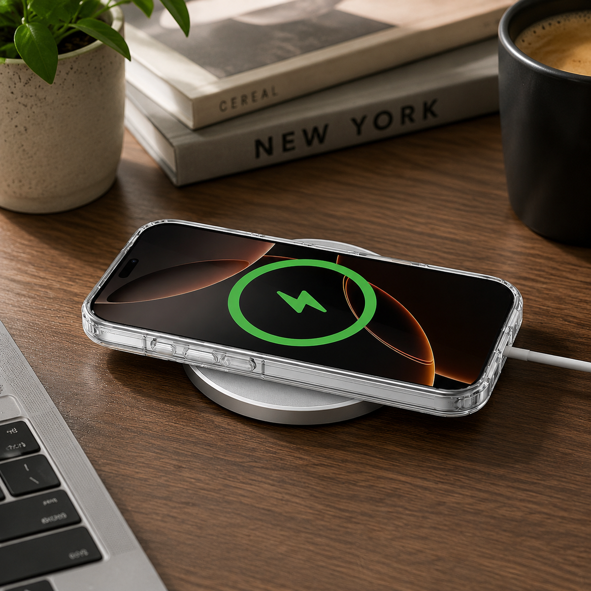 Premium iPhone Case MagSafe Compatible Ultra Slim Luxury Shockproof Protective Cover Magnetic Wireless Charging Soft TPU PC Full Coverage Anti Scratch