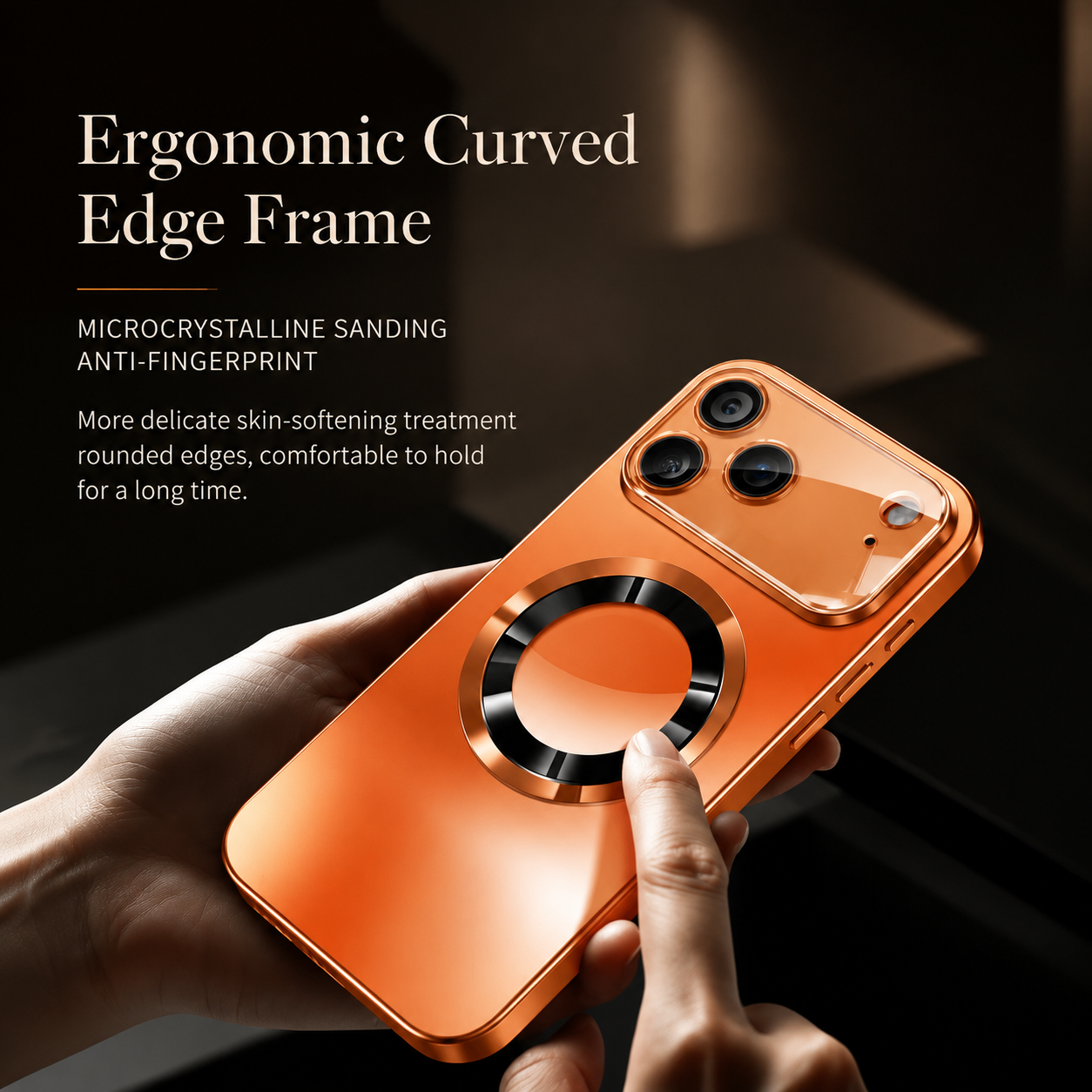 Luxury iPhone Case MagSafe Compatible Magnetic Shockproof Cover Titanium Metallic Matte PC TPU Back Camera Lens Protection Ultra Thin Full Coverage
