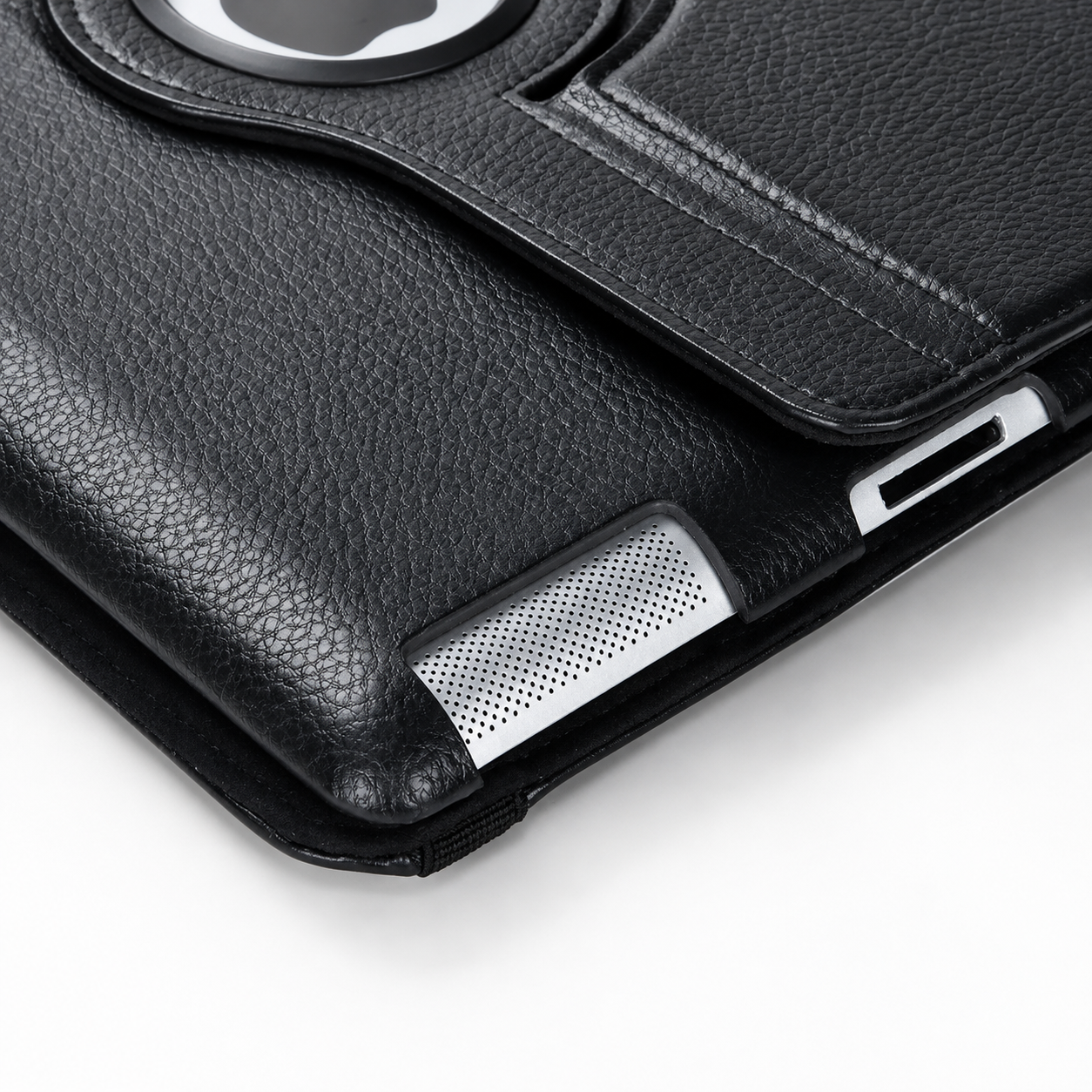 Premium 360° Rotating PU Leather iPad Case Smart Cover Auto Sleep Wake Shockproof Protective Stand Multi-Angle Tablet Case Compatible with iPad