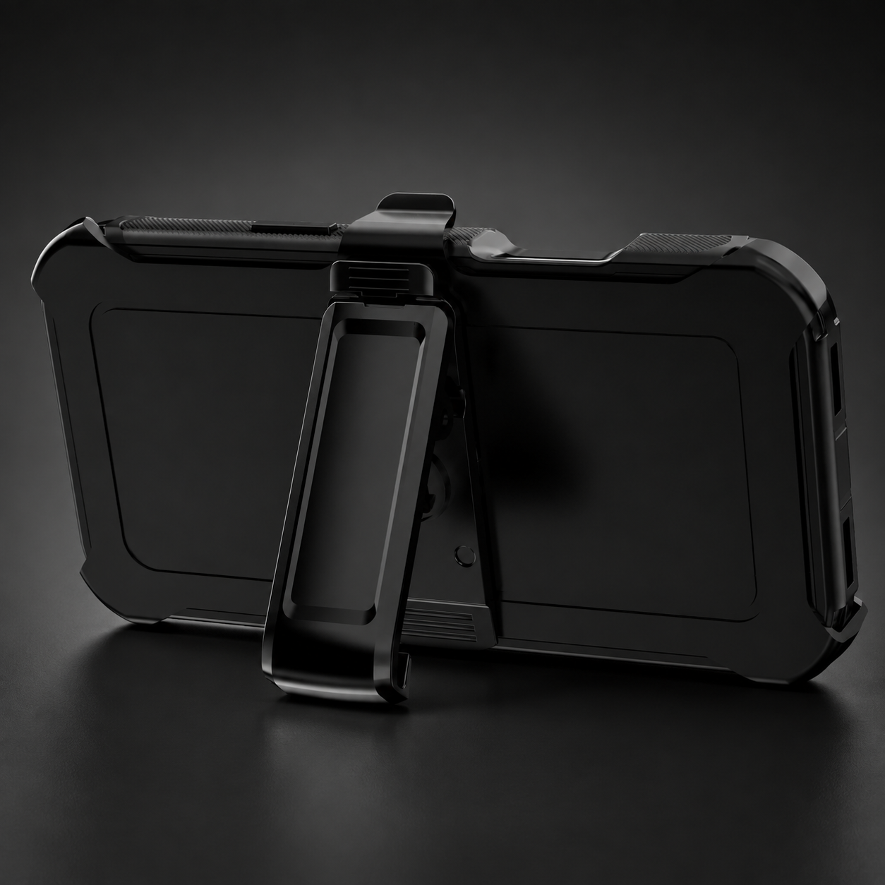 Premium Durable iPhone Case Heavy Duty 3 Layer Hybrid Cover with Belt Clip Holster Shockproof Hard PC Matte Anti Fingerprint Protective Rugged Design
