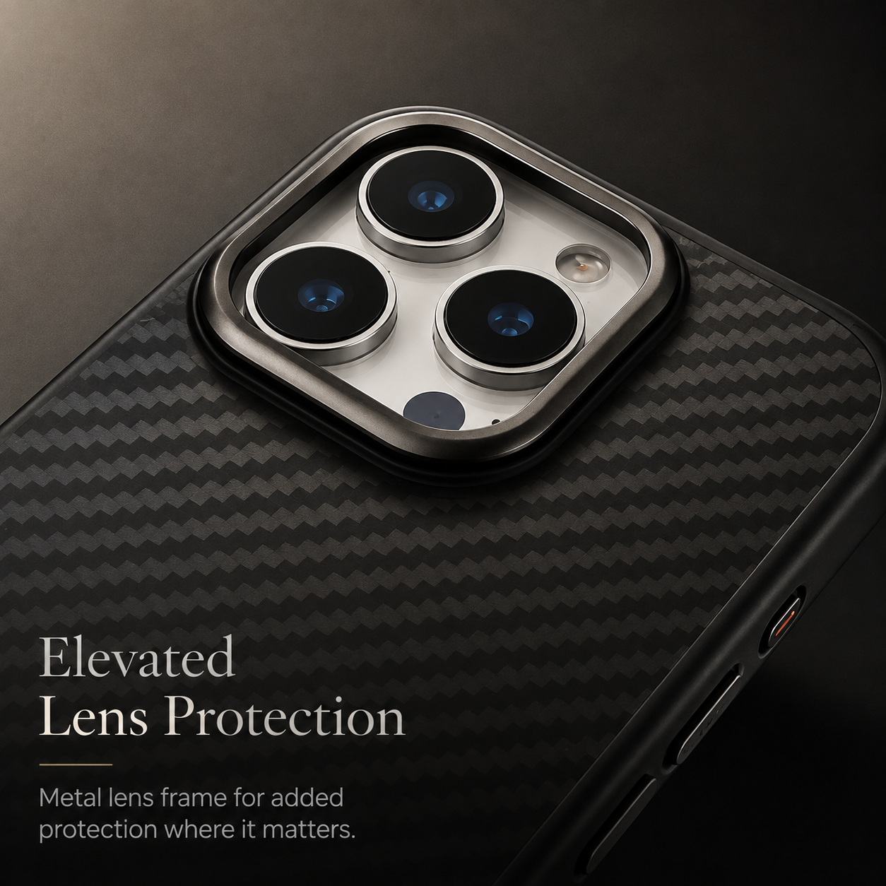 Premium Luxury iPhone Case MagSafe Compatible 1500D Aviation Carbon Fiber Cover Shockproof TPU Ultra Lightweight High Strength Protective Durable Design Finish