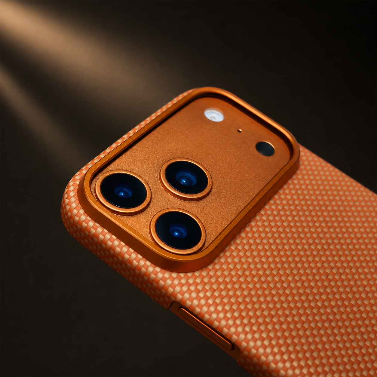 Premium Luxury iPhone Case MagSafe Compatible Carbon Aramid Fiber Cover Kevlar Build Shockproof Full Body Protective Durable Design Finish Matte