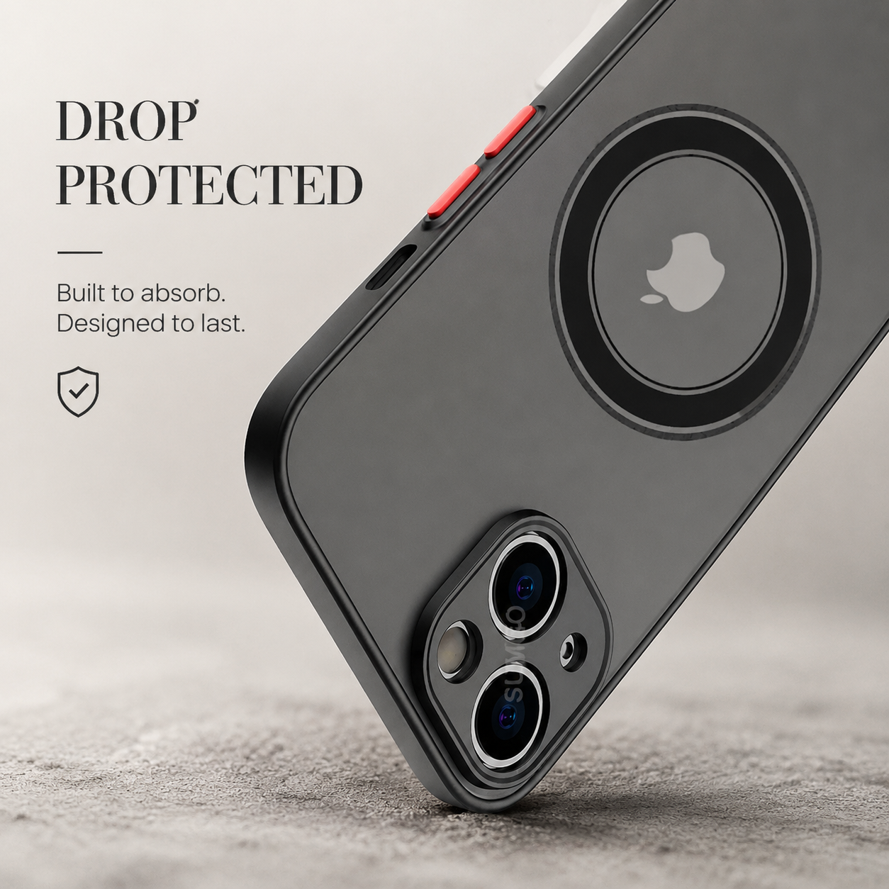 Premium Luxury iPhone Case MagSafe Compatible Matte Magnetic Cover Shockproof Camera Lens Protection Slim Protective Durable Design Finish Style