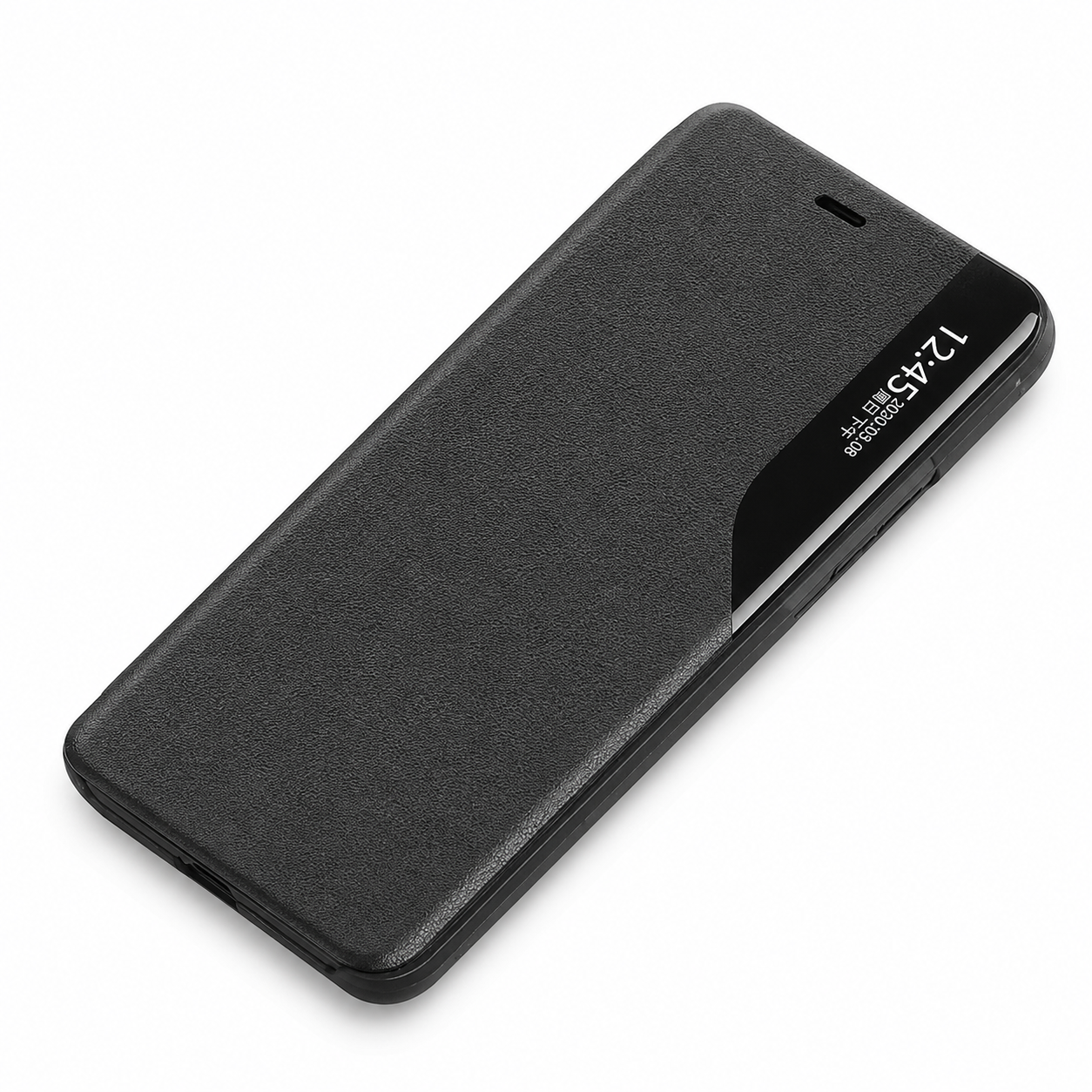 Premium Luxury iPhone Case MagSafe Compatible PU Leather Flip Wallet Cover Card Holder Kickstand Shockproof Full Body Camera Protection Slim Design Finish