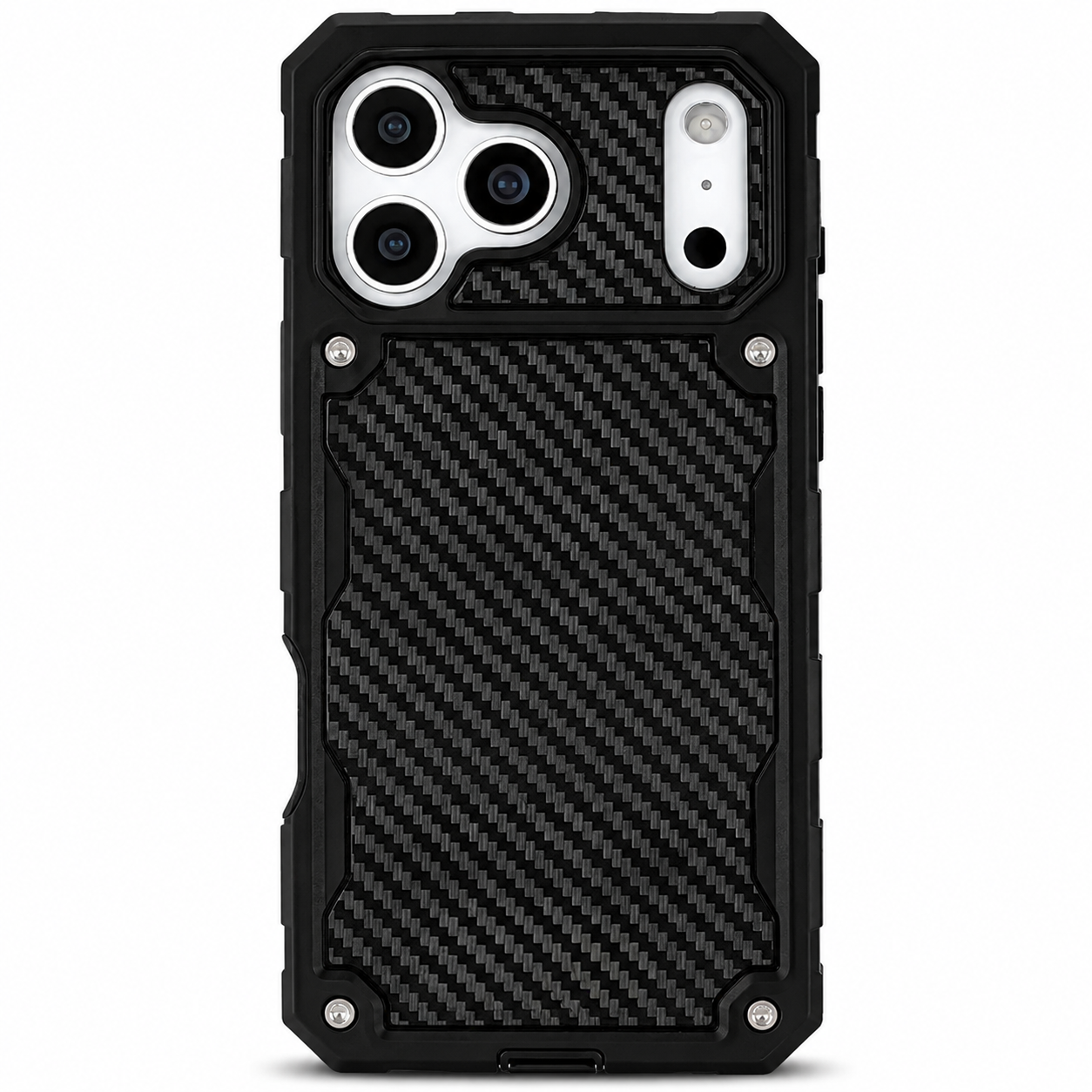 Premium Luxury iPhone Case MagSafe Compatible Rugged Heavy Duty Cover Shockproof Military Grade Drop Protection Anti Slip Grip Slim Durable Design Finish