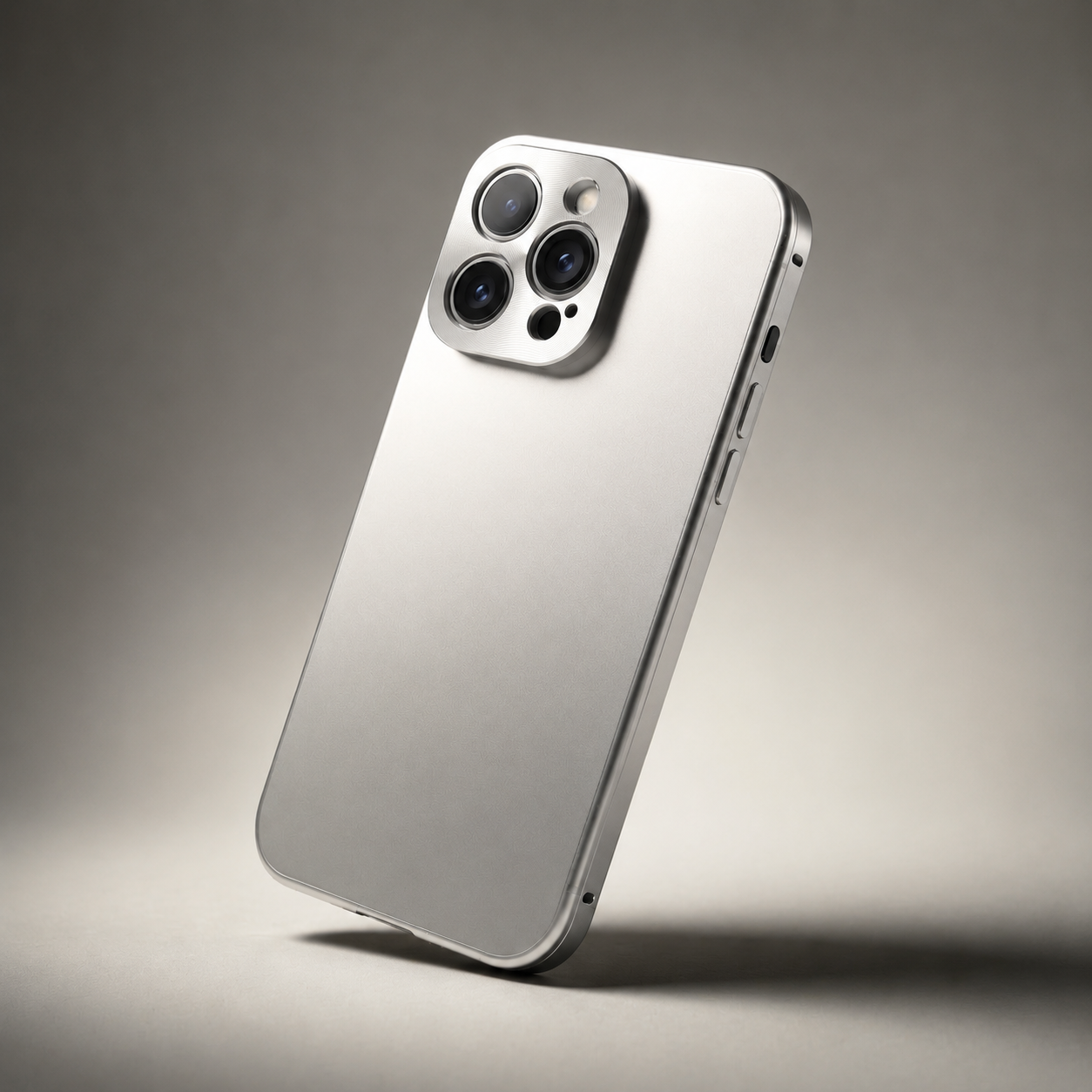 Premium Luxury iPhone Case Magnetic Aluminum Frame Cover Shockproof Full Camera Protection Slim Metal Design Wireless Charging Compatible Finish