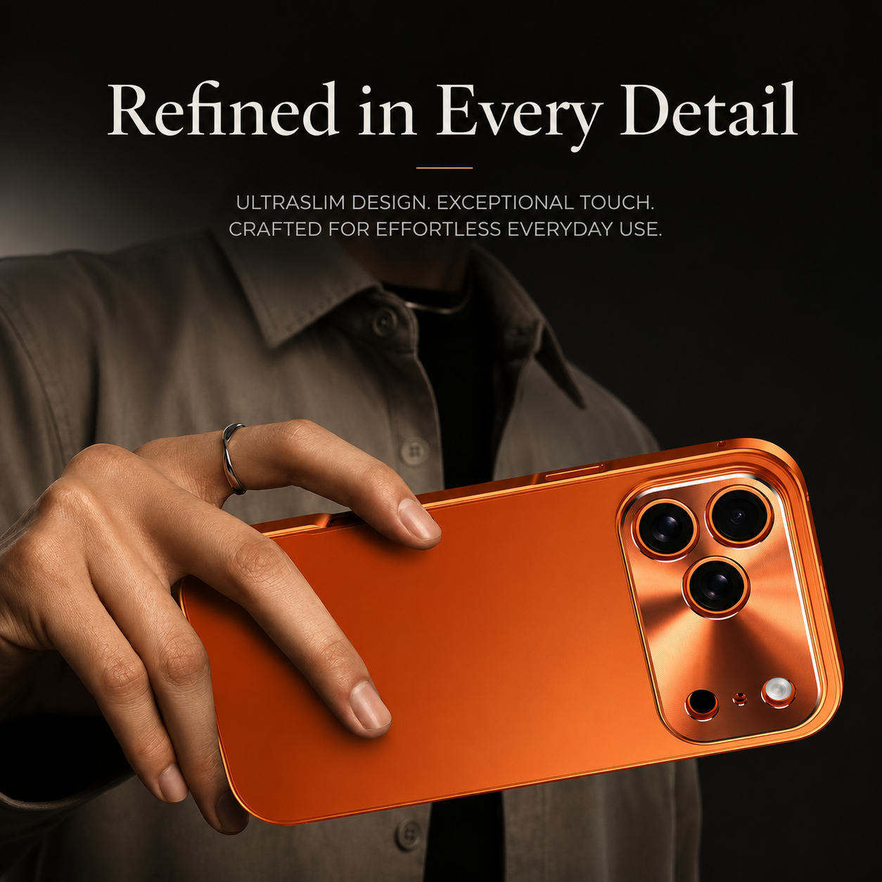 Premium iPhone Case All Aluminum Magnetic Frame MagSafe Compatible Frosted PC Back Cover Ultra Thin Shockproof Protective Anti Scratch Lightweight Design