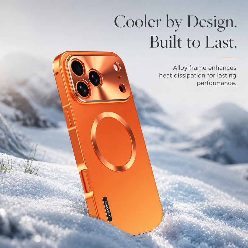 Premium iPhone Case Aluminum Alloy Frame Protective Cover Ultra Thin Frosted Matte Back Shockproof Camera Lens Guard Full Coverage