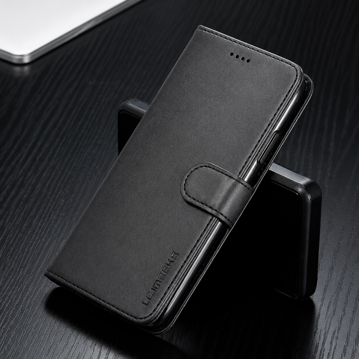 Premium iPhone Case Leather Wallet Cover Flip Card Holder Magnetic Closure Shockproof Protective Case Slim Full Coverage Screen Camera Protection Design