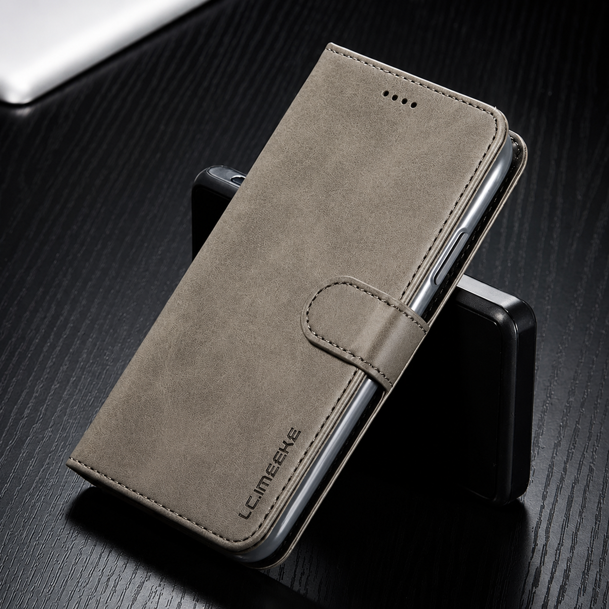 Premium iPhone Case Leather Wallet Cover Flip Card Holder Magnetic Closure Shockproof Protective Case Slim Full Coverage Screen Camera Protection Design