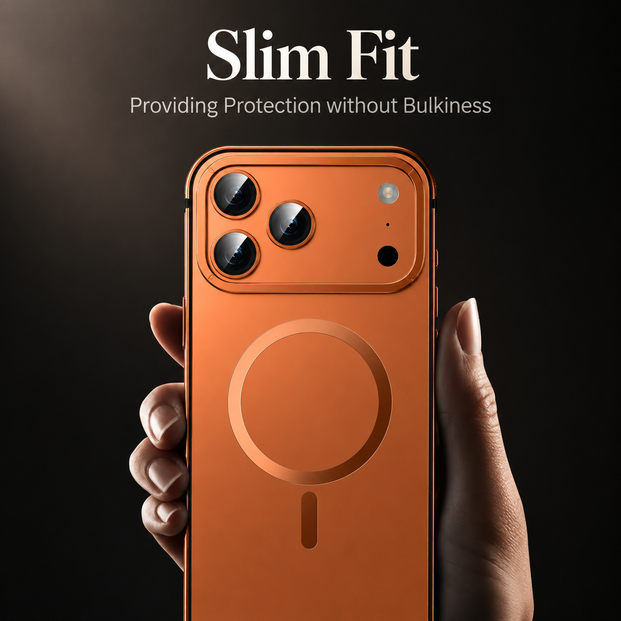 Premium iPhone Case MagSafe Compatible Aluminum Alloy Metal Frame Cover Shockproof Anti Drop Protective Design Scratch Resistant Slim Lightweight