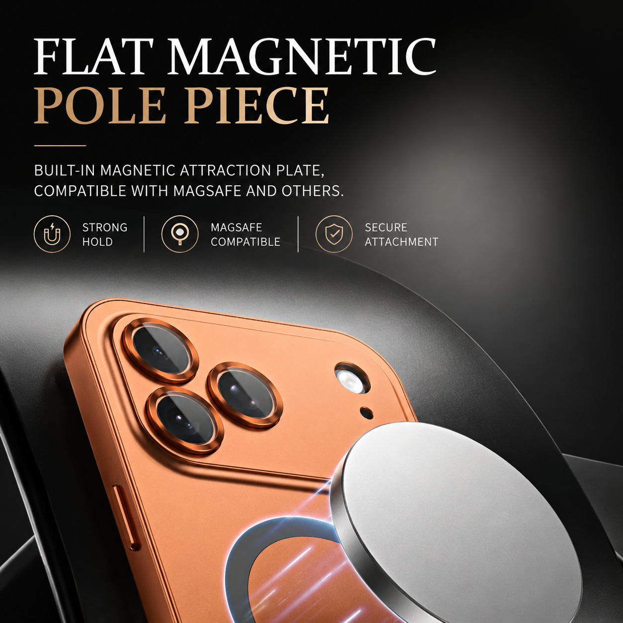 Premium iPhone Case MagSafe Compatible Aluminum Alloy Metal Frame Cover Shockproof Full Coverage Glass Lens Protection Matte Anti Glare Slim Design