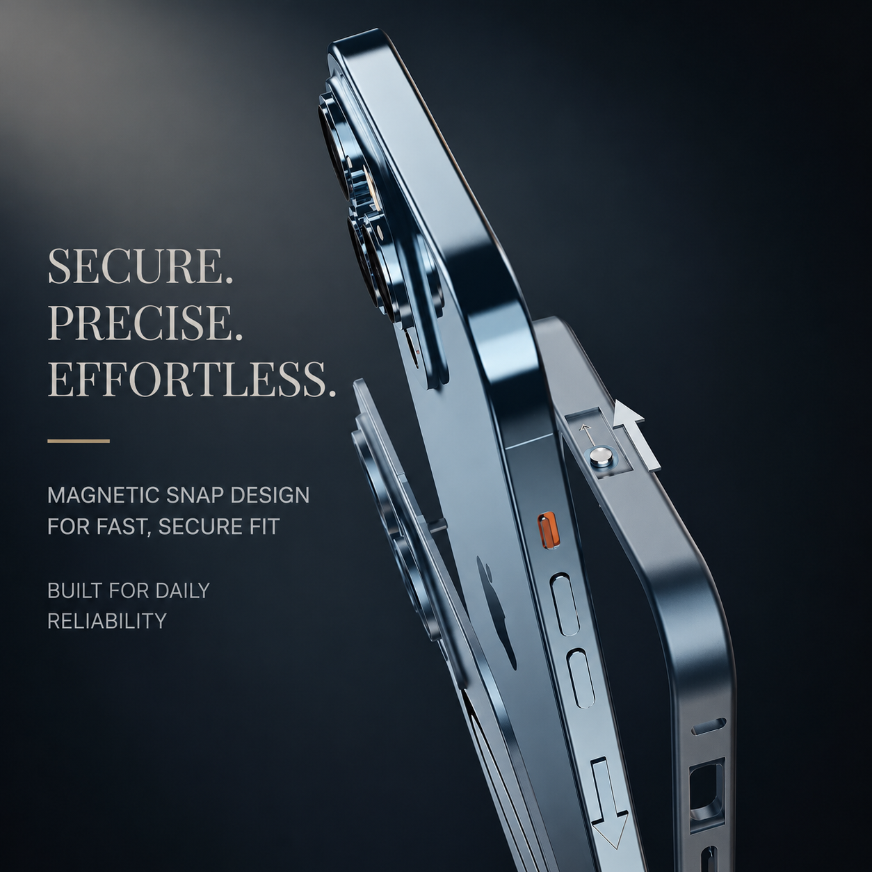 Premium iPhone Case MagSafe Compatible Aluminum Alloy Metal Frame Cover Shockproof Full Coverage Glass Lens Protection Matte Anti Glare Slim Design