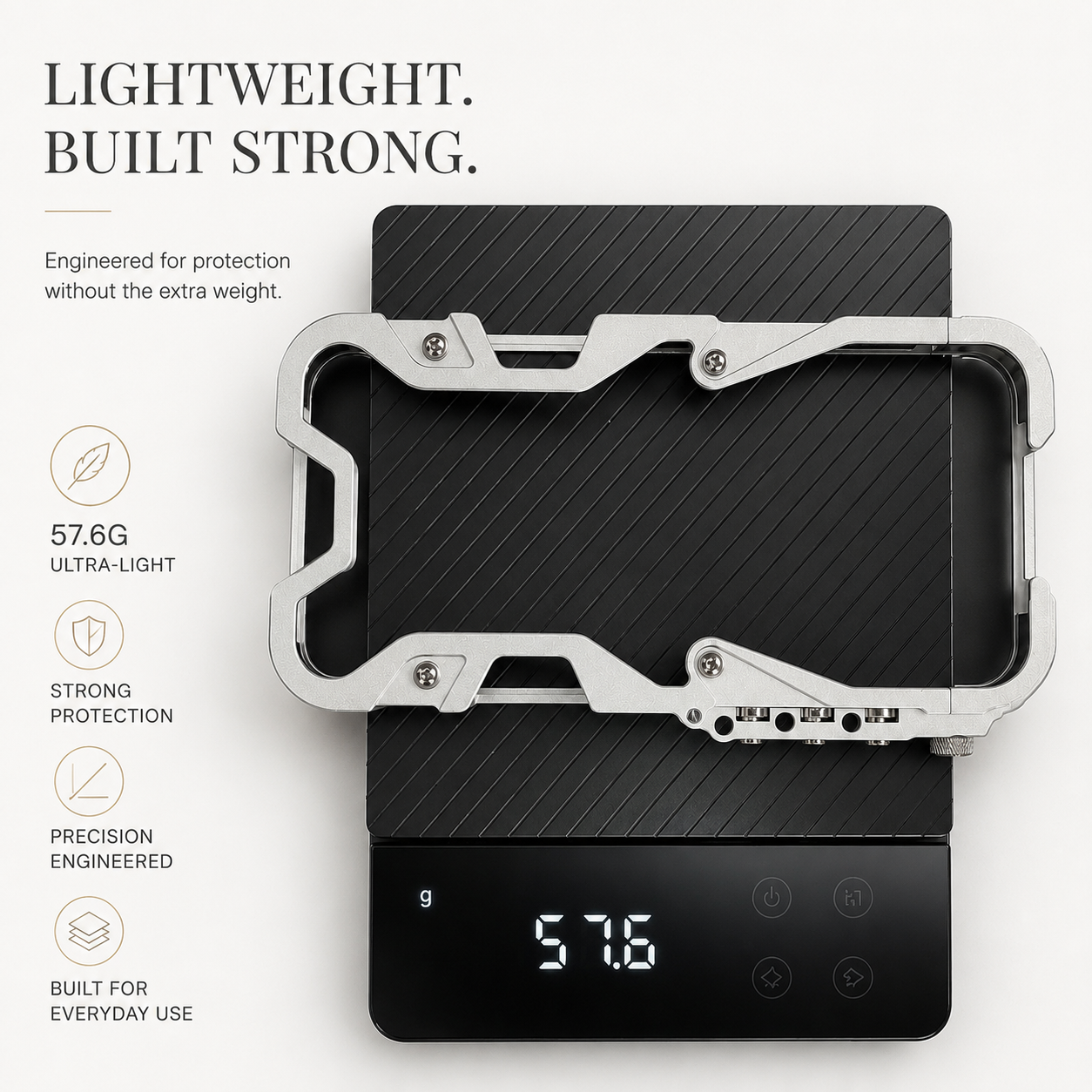 Premium iPhone Case MagSafe Compatible Aluminum Armor Bumper Protective Cover Heavy Duty Shockproof Anti Slip Heat Dissipation Slim Metal Frame Design