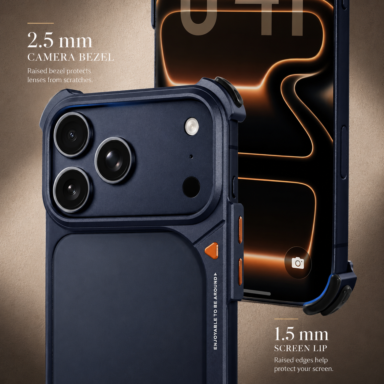 Premium iPhone Case MagSafe Compatible Aluminum Frame Protective Cover Camera Lens Protection Slim Metal Shockproof Anti Scratch Lightweight Design