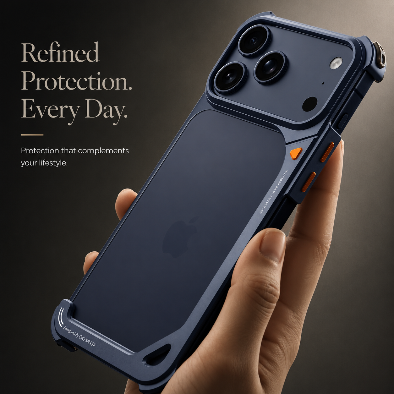 Premium iPhone Case MagSafe Compatible Aluminum Frame Protective Cover Camera Lens Protection Slim Metal Shockproof Anti Scratch Lightweight Design
