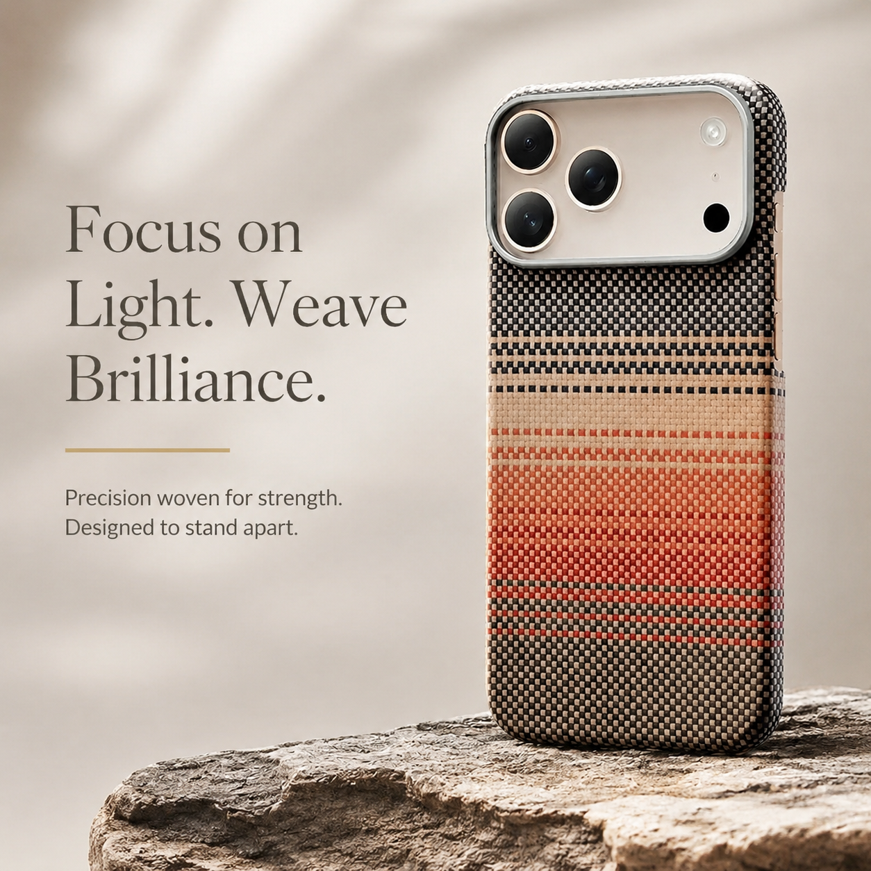 Premium iPhone Case MagSafe Compatible Aramid Carbon Fiber Protective Cover Ultra Thin Lightweight Shockproof Anti Scratch Full Coverage