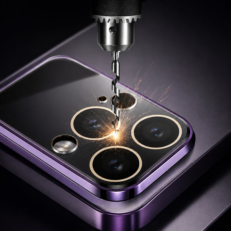 Premium iPhone Case MagSafe Compatible Clear Acrylic Protective Cover Tempered Glass Camera Lens Protection Shockproof Scratch Resistant Slim Full Coverage