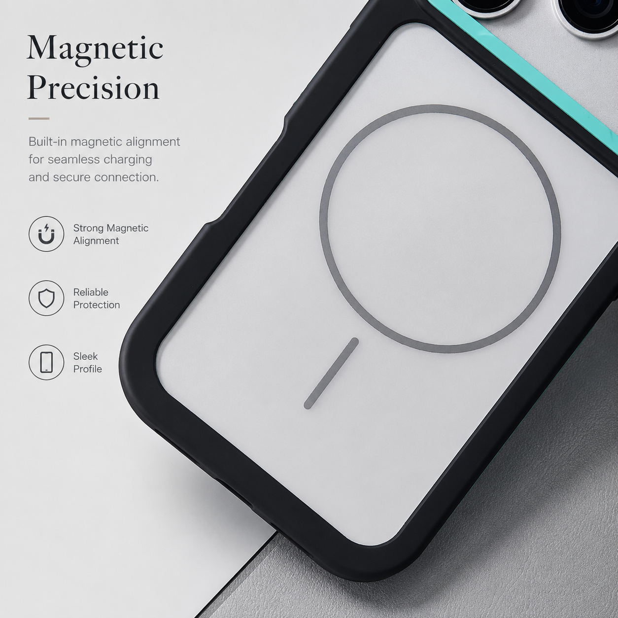Premium iPhone Case MagSafe Compatible Matte Frosted Armor Cover Magnetic PC TPU Shockproof Protective Case Anti Scratch Slim Full Coverage