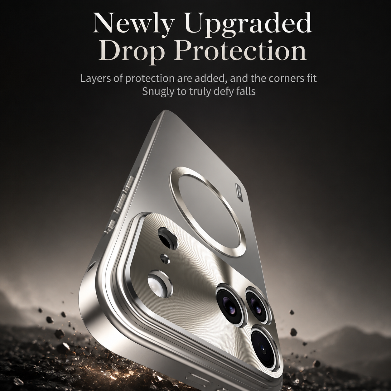 Premium iPhone Case MagSafe Compatible Protective Cover Camera Lens Protection Shockproof Aluminum Alloy Magnetic Frame Frosted PC Back Anti Scratch Slim Full Coverage