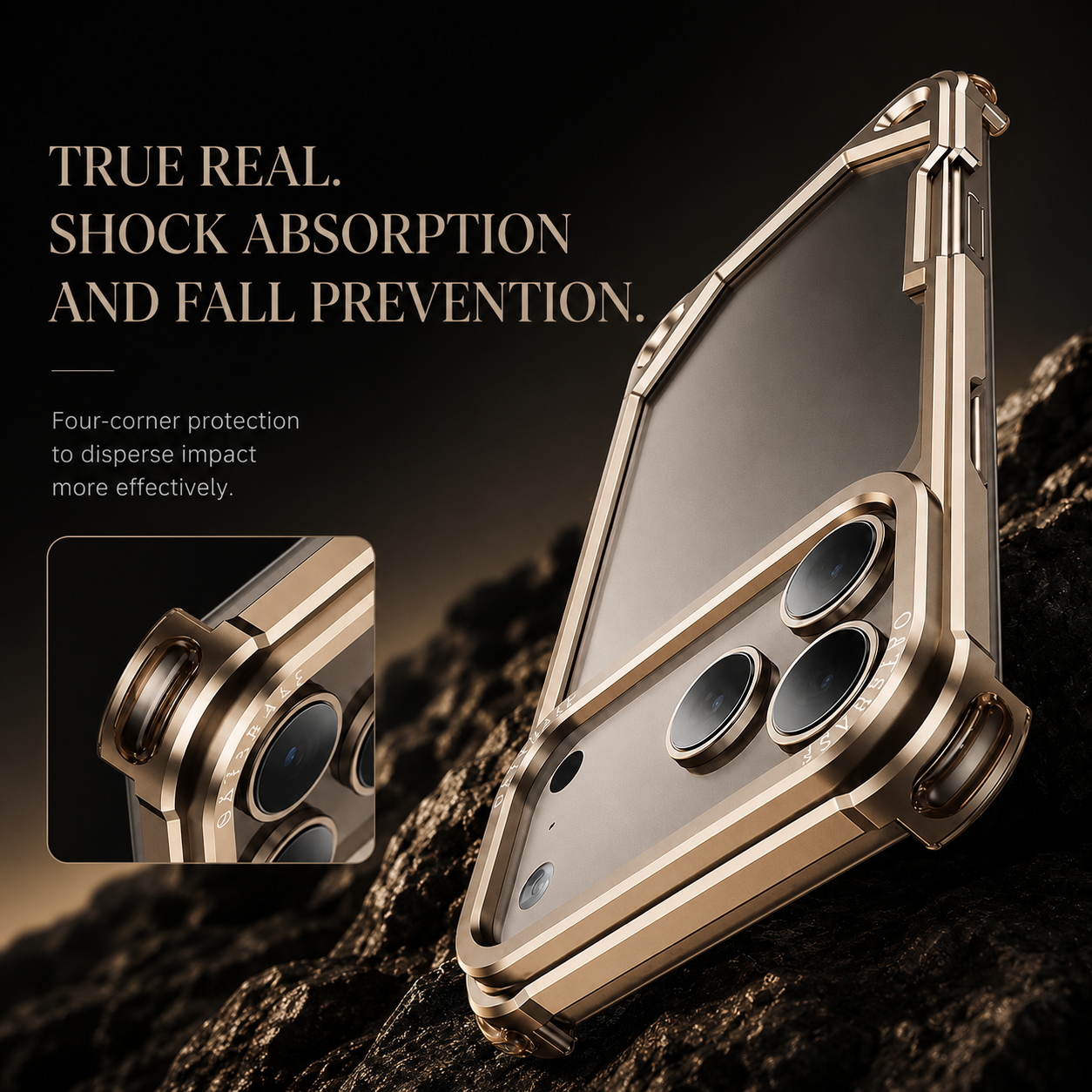 Premium iPhone Case MagSafe Compatible Ultra Thin Aluminum Metal Bumper Protective Cover Shockproof Edge Protection Wireless Charging Anti Scratch Lightweight Design