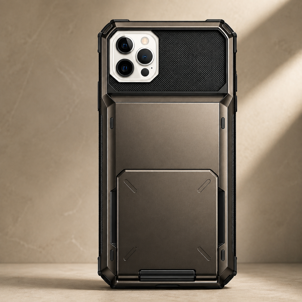 Premium iPhone Case MagSafe Compatible Wallet Cover Card Holder Magnetic Shockproof Protective Case Ultra Thin Camera Protection 4 Card Slot Full Coverage