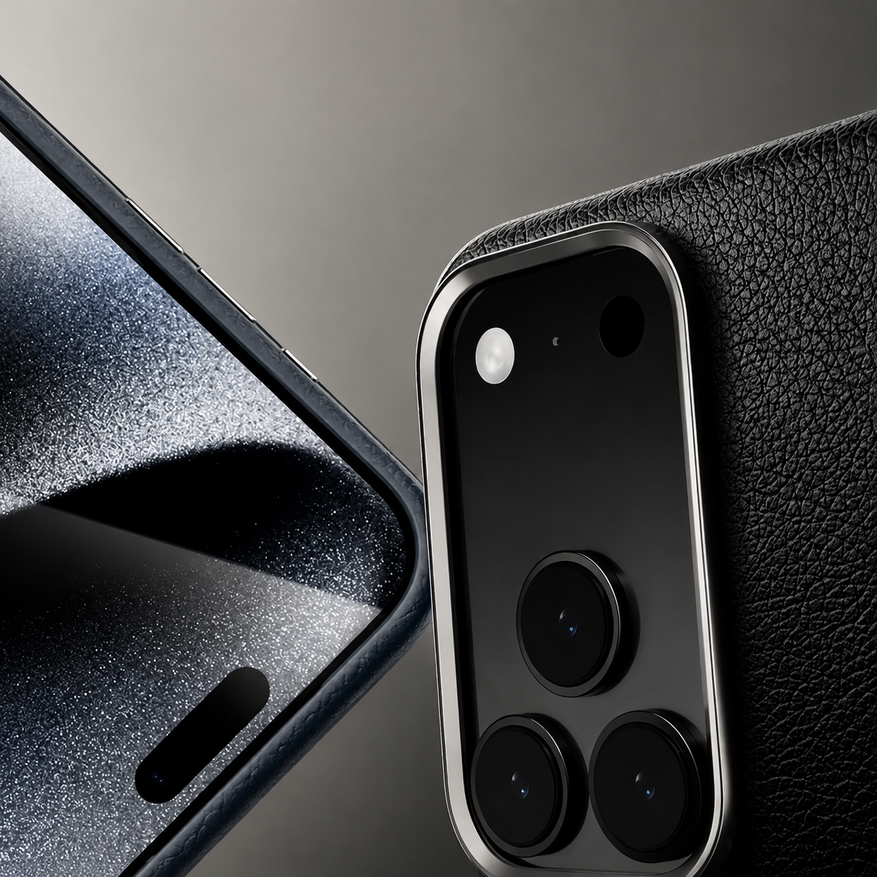 Premium iPhone Case Magnetic Leather Protective Cover MagSafe Compatible Wireless Charging Shockproof Anti Fingerprint Camera Button Access Full Coverage