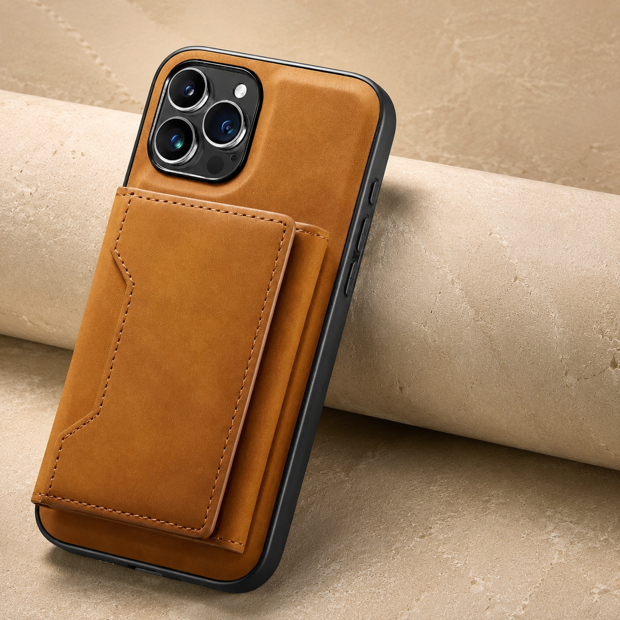 Premium iPhone Case Magnetic Leather Wallet Cover Card Holder Money Pocket Kickstand Shockproof Protective Case Slim Full Coverage