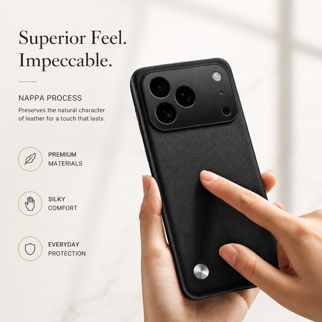 Premium iPhone Case Matte Plain Skin Shockproof Protective Cover Soft TPU Metal Lens Protection Anti Fingerprint Anti Scratch Bumper Full Coverage