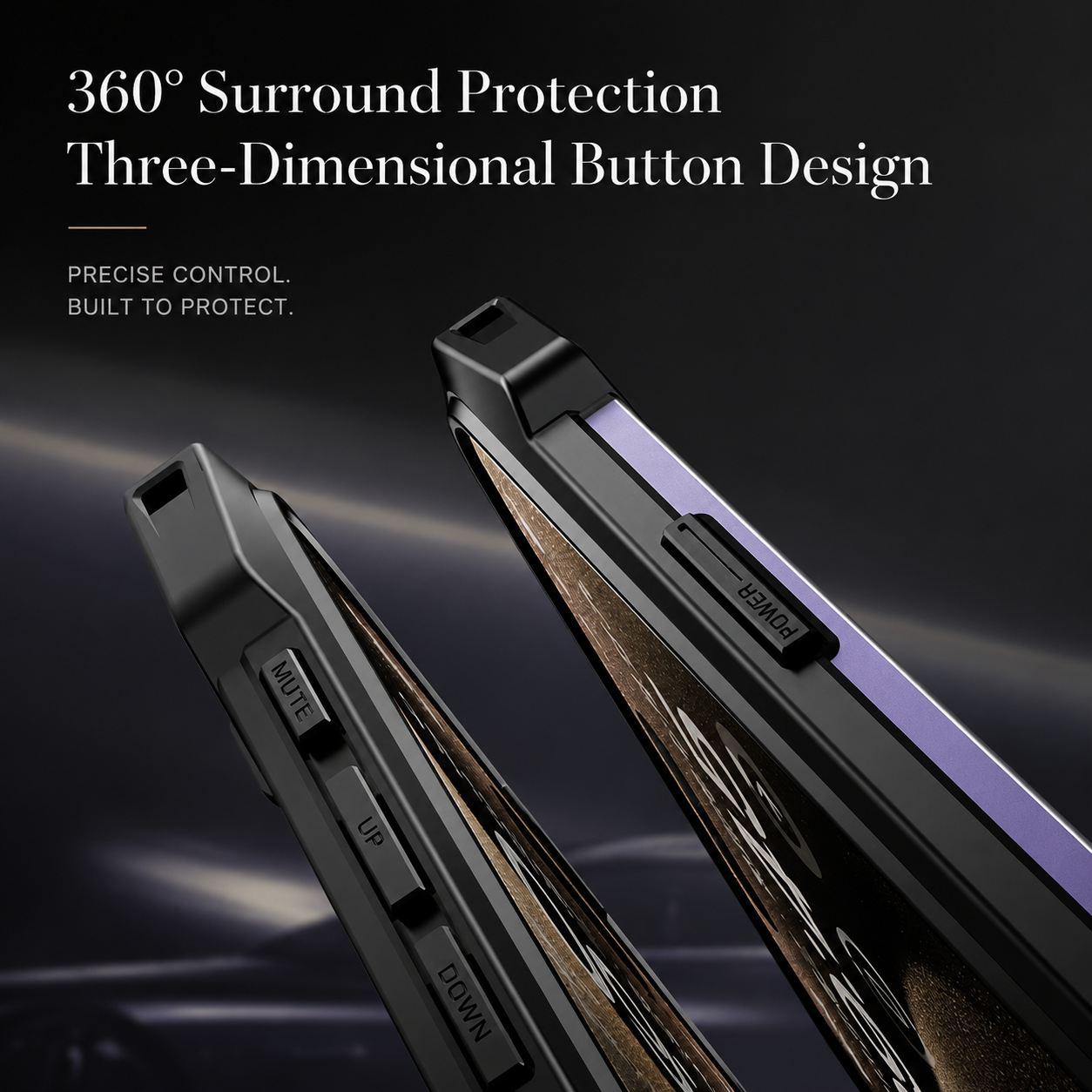 Premium iPhone Case Military Armor Shockproof Rugged Cover Dual Layer PC TPU Protective Case Anti Drop Full Body Protection Slim Design