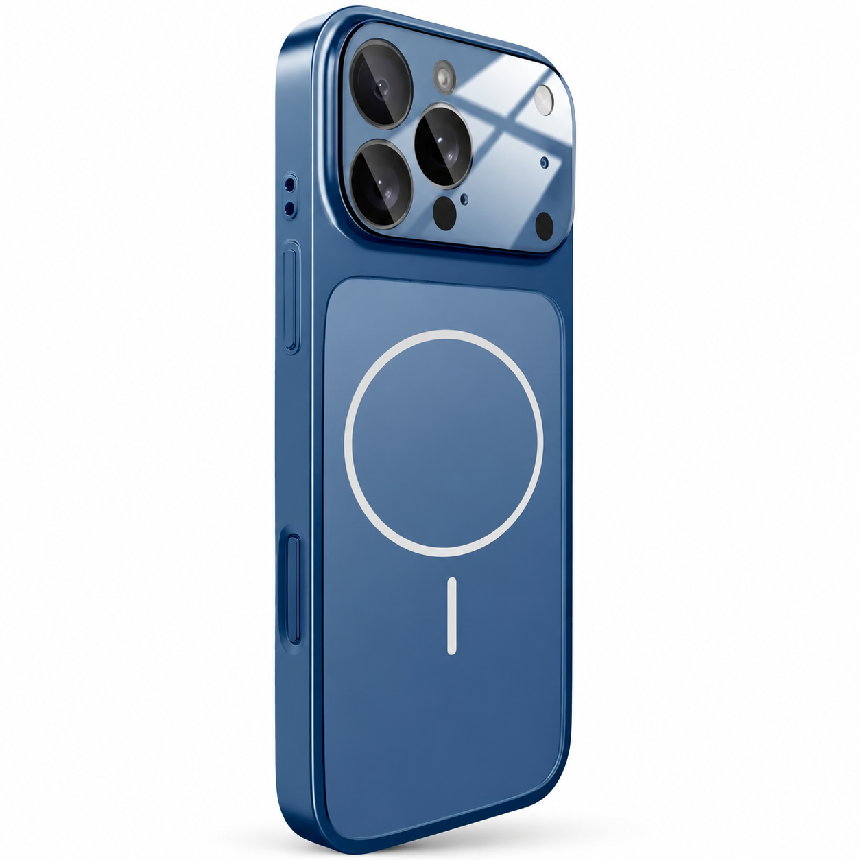 Premium iPhone Case Nano Matte Glass MagSafe Compatible Magnetic Protective Cover Shockproof Armor Frame Camera Lens Protector Slim Design