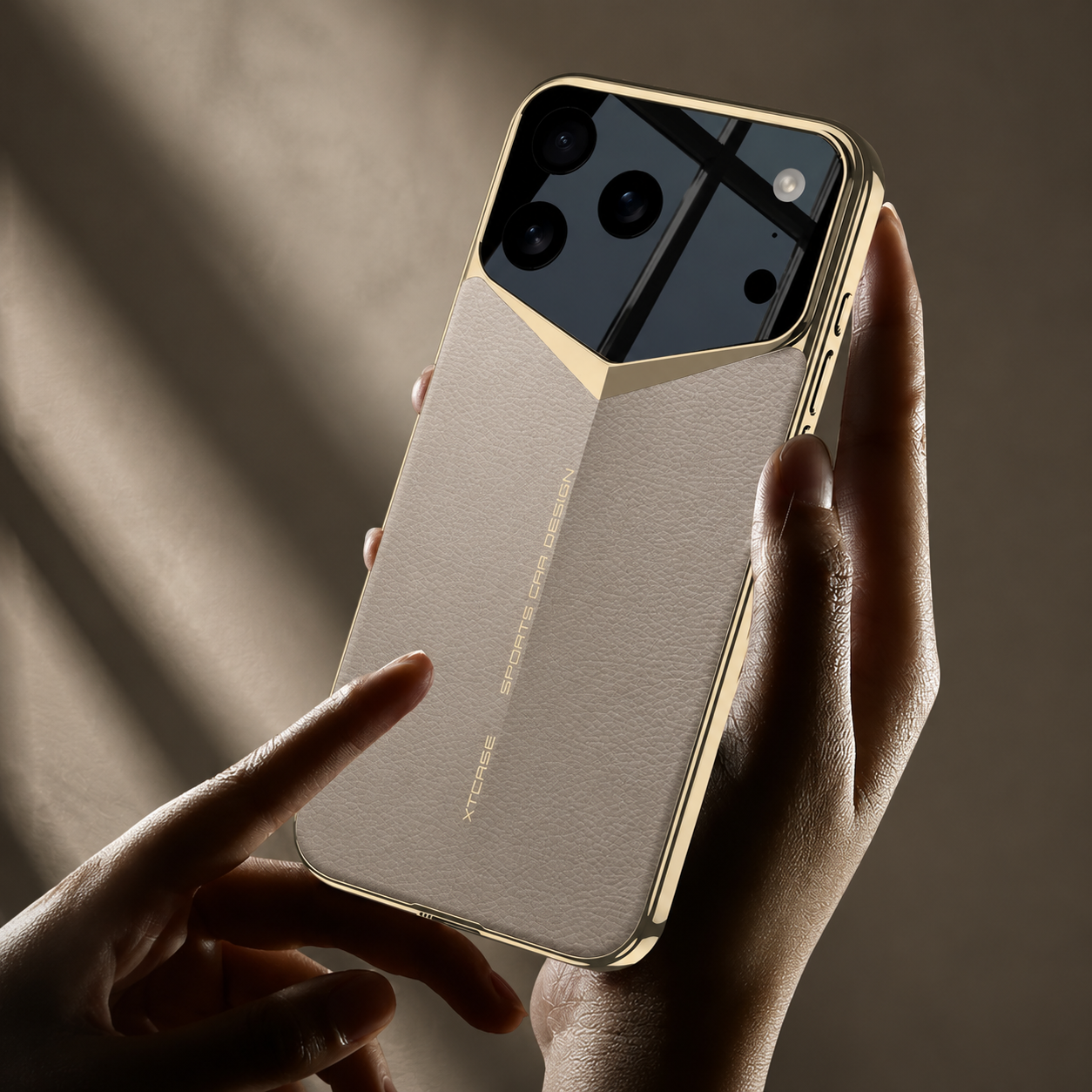Premium iPhone Case Protective Cover Camera Lens Protection Ultra Thin Leather Shockproof Anti Fingerprint Anti Scratch Lightweight Full Coverage