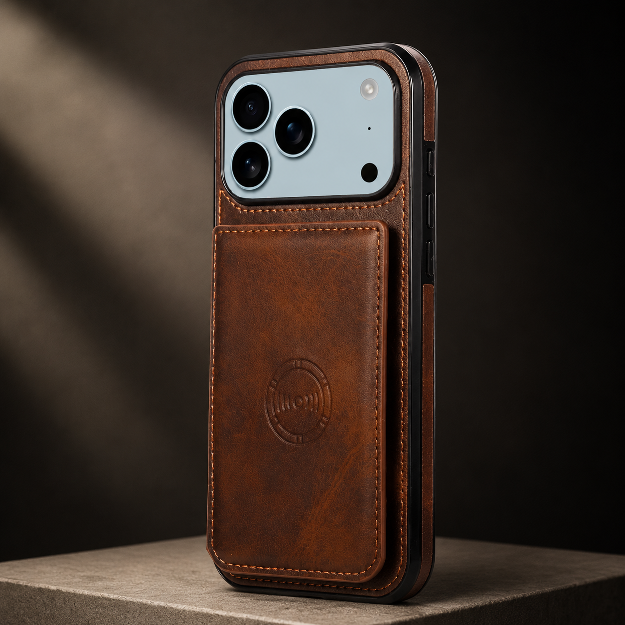 Premium iPhone Case RFID Blocking Magnetic Leather Wallet Cover Card Holder Camera Lens Protection Shockproof Anti Scratch Full Coverage