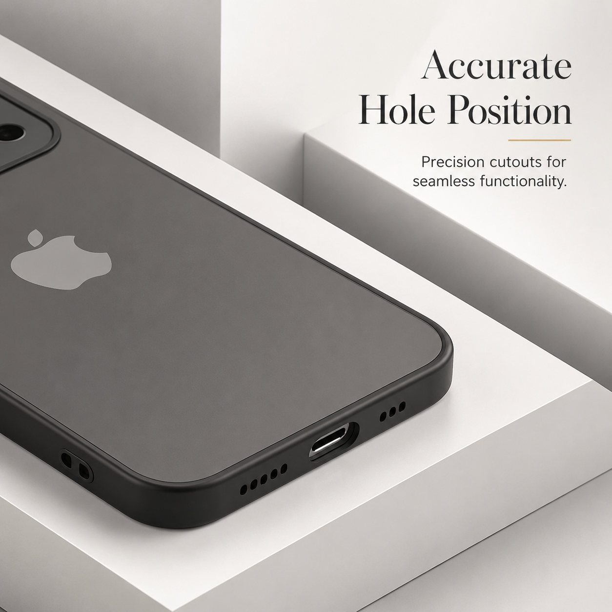 Premium iPhone Case Translucent Armor Shockproof Bumper Cover Matte Protective PC TPU Anti Fingerprint Anti Scratch Slim Full Coverage
