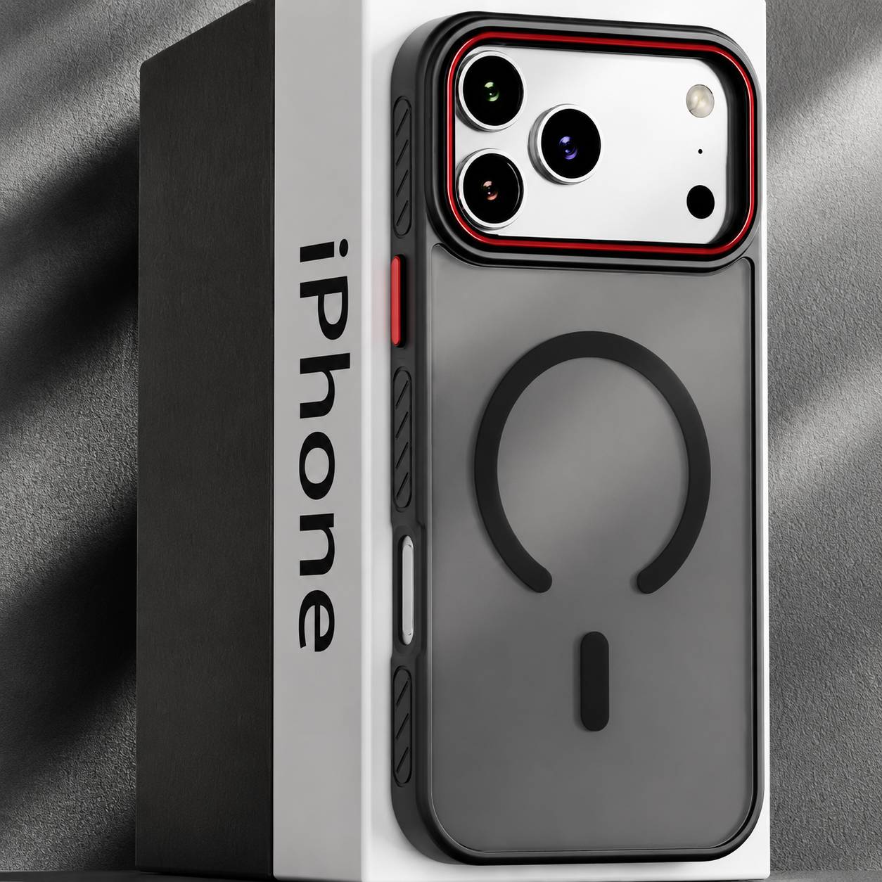 Premium iPhone Case Transparent Matte MagSafe Compatible Magnetic Protective Cover Shockproof Frame Camera Lens Protector Slim Design