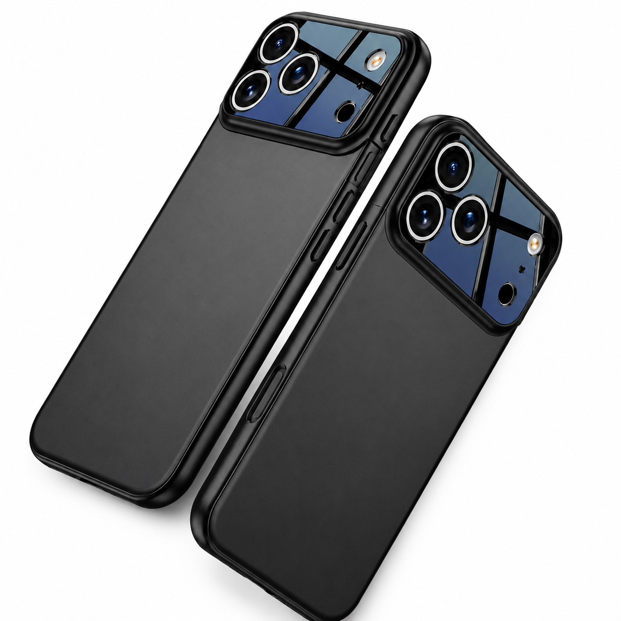 Premium iPhone Case Two Tone Spliced Slim Hard Shell Protective Cover Camera Lens Protection Anti Fingerprint Anti Scratch Non Slip Full Coverage 2. Product Description