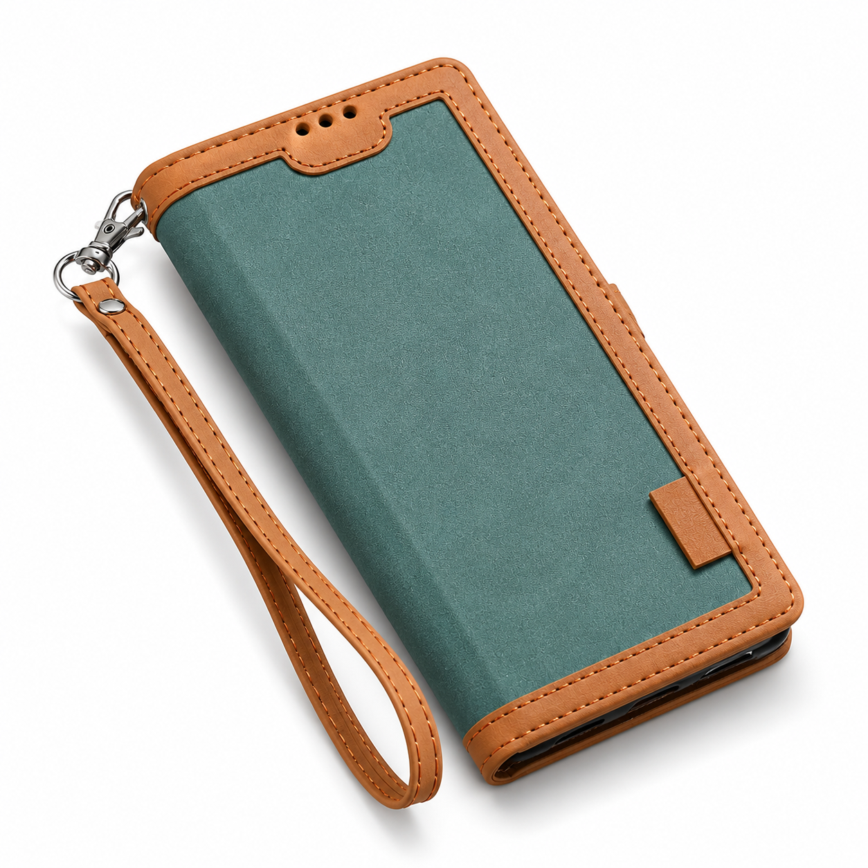 Premium iPhone Case Wallet MagSafe Compatible Leather Flip Cover Card Holder SIM Card Storage Shockproof Protective Full Body Stand Design