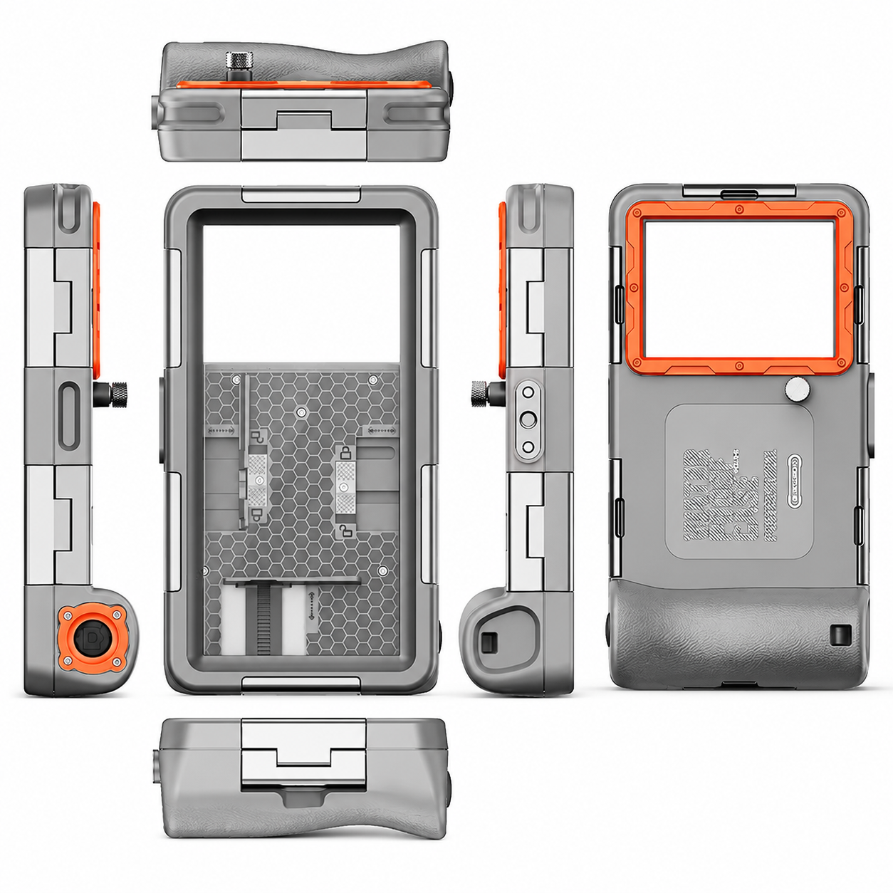 Premium iPhone Case Waterproof Diving Pouch Shockproof Protective Cover IP68 Sealed Design Anti Scratch Underwater Photography Lanyard Full Body Protection