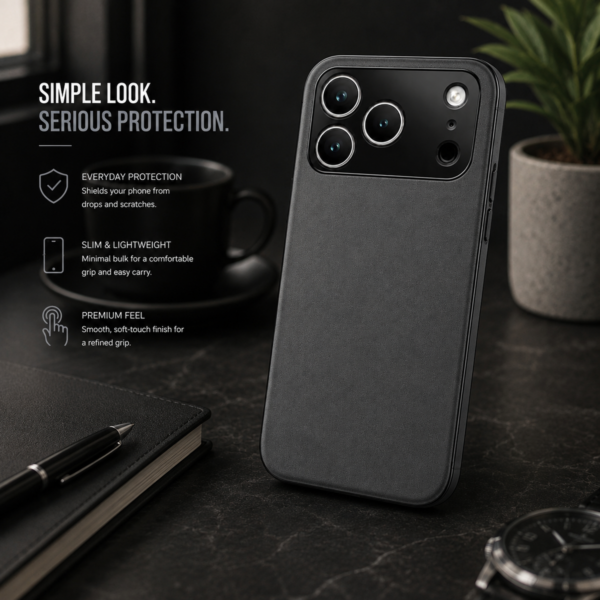 Premium iPhone Case MagSafe Compatible Magnetic Car Holder Shockproof Protective Cover Anti Fingerprint Slim Full Coverage Camera Lens Protection