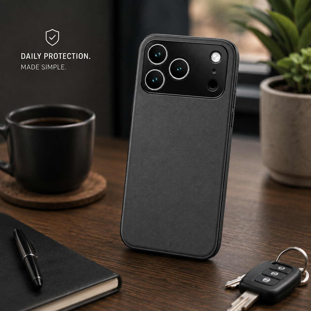 Premium iPhone Case MagSafe Compatible Magnetic Car Holder Shockproof Protective Cover Anti Fingerprint Slim Full Coverage Camera Lens Protection