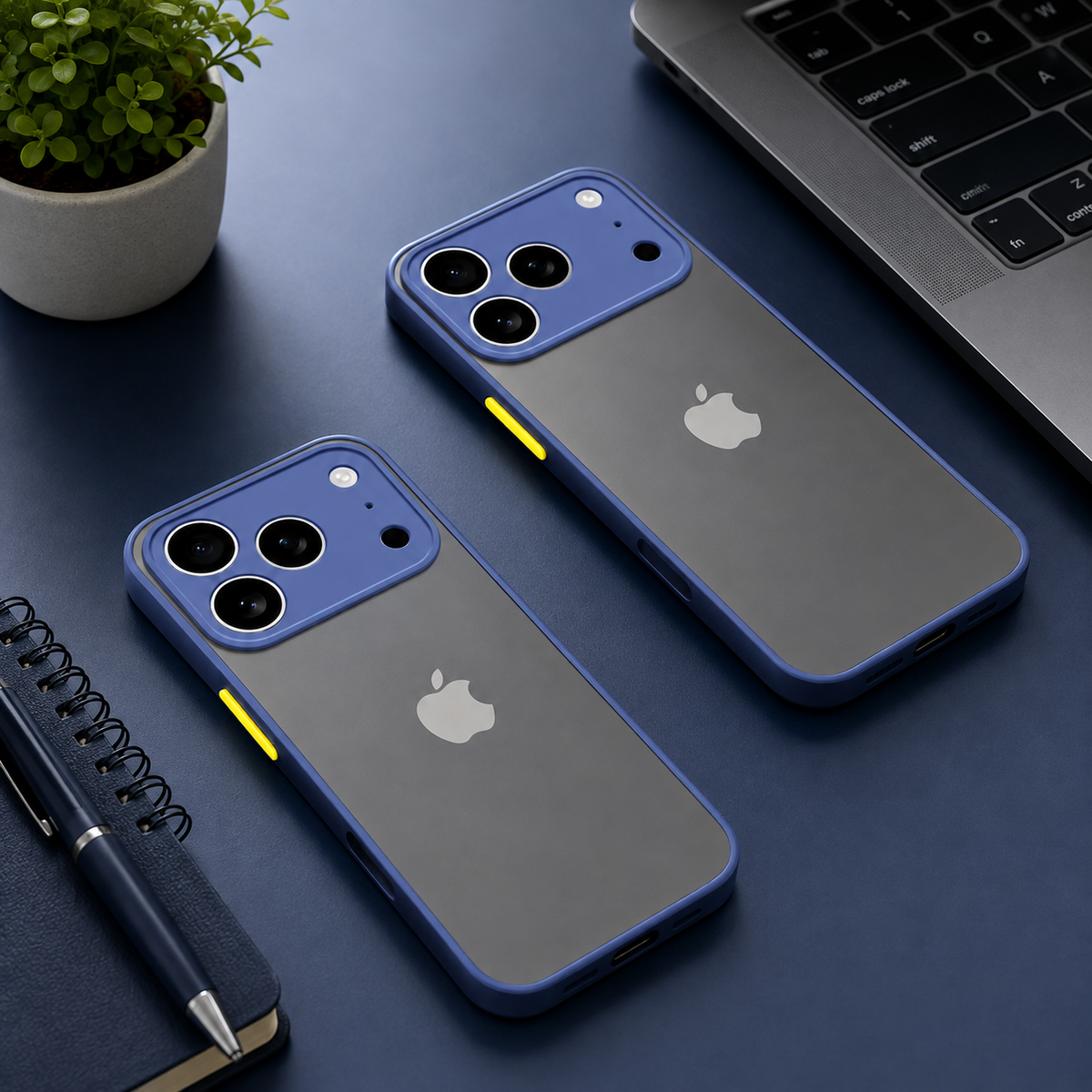 Premium iPhone Case MagSafe Compatible Translucent Matte Armor Cover Shockproof TPU PC Bumper Camera Lens Protection Slim Design