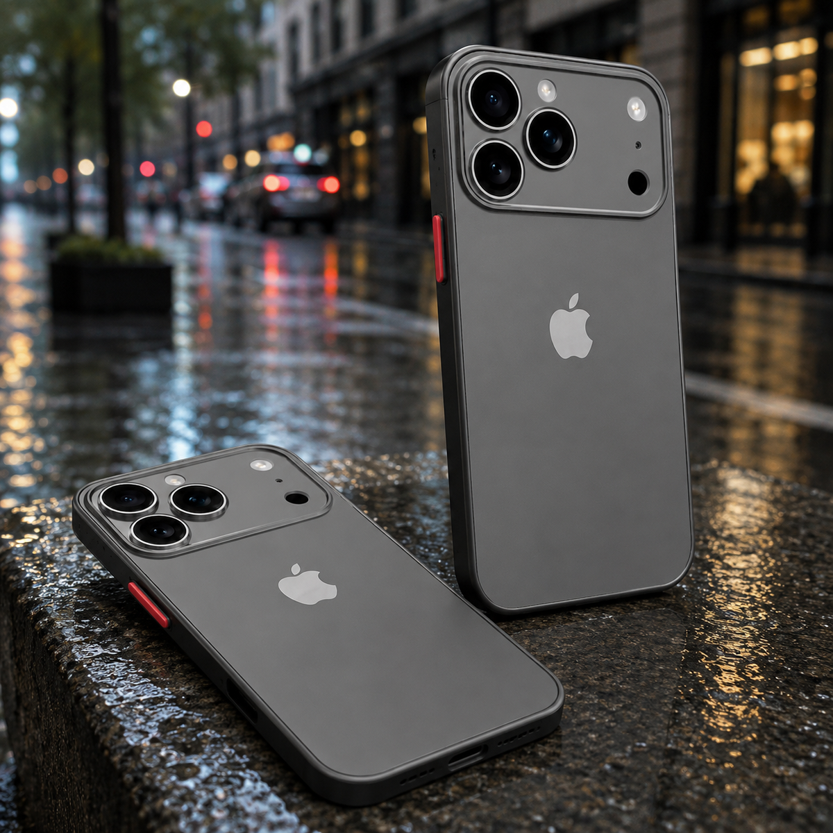 Premium iPhone Case MagSafe Compatible Translucent Matte Armor Cover Shockproof TPU PC Bumper Camera Lens Protection Slim Design