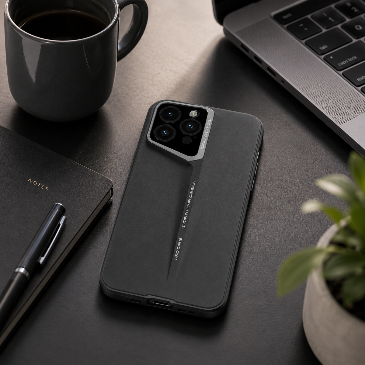 Premium iPhone Case Ultra Thin Blade Shockproof Protective Cover Titanium Style Slim Hard Shell Camera Lens Protection Anti Scratch Full Coverage