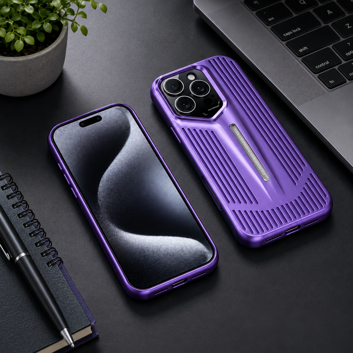 Premium iPhone Case Ultra Thin Heat Dissipation Cooling Protective Cover Shockproof Anti Scratch Camera Lens Protection Slim Transparent Design