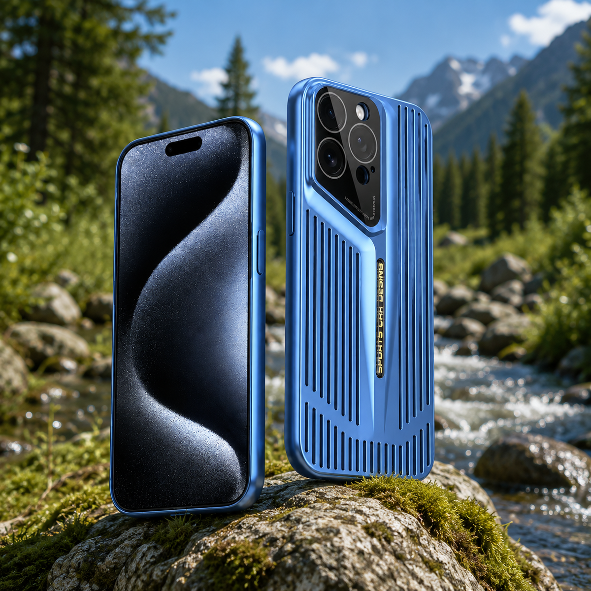 Premium iPhone Case Ultra Thin Heat Dissipation Cooling Protective Cover Shockproof Anti Scratch Camera Lens Protection Slim Transparent Design
