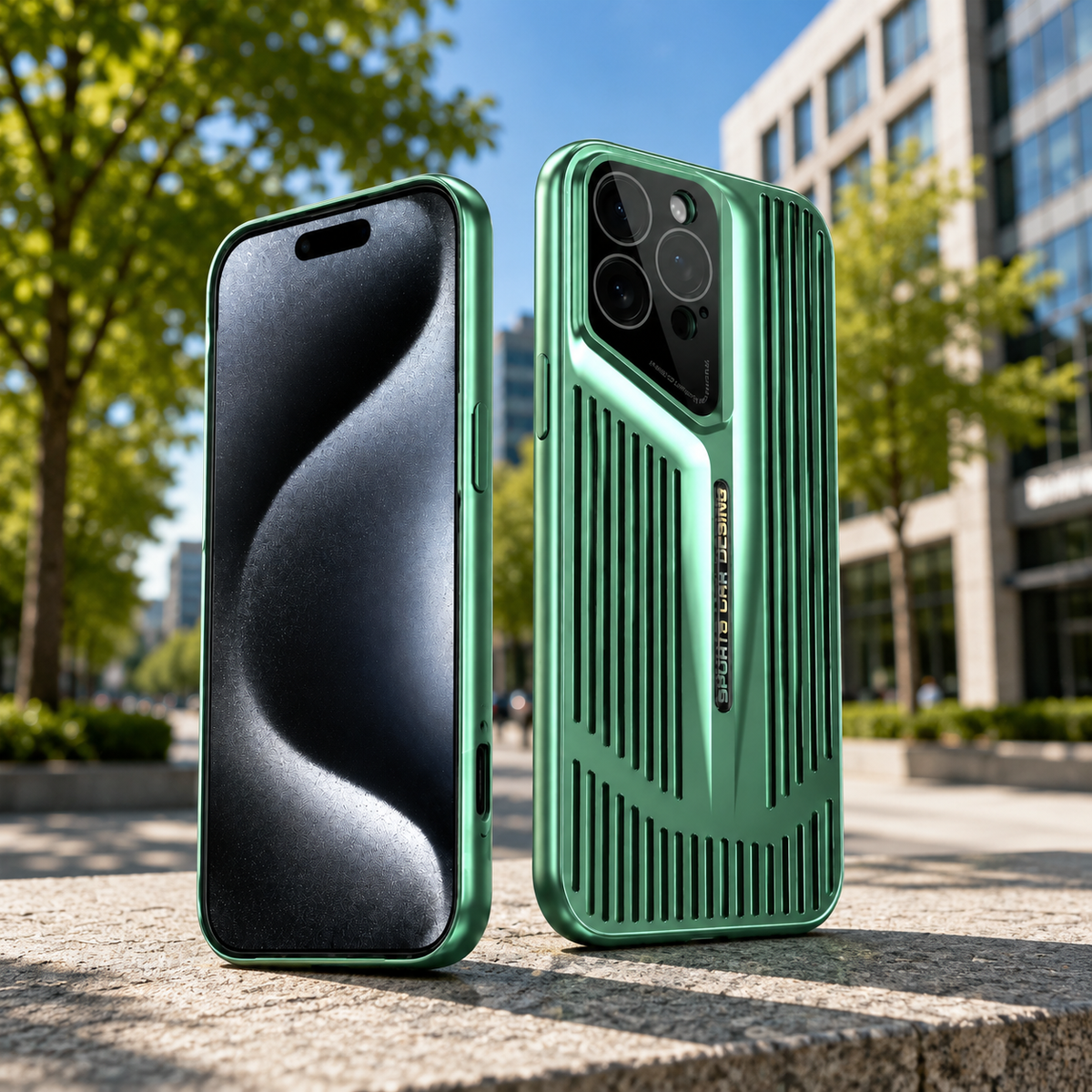 Premium iPhone Case Ultra Thin Heat Dissipation Cooling Protective Cover Shockproof Anti Scratch Camera Lens Protection Slim Transparent Design