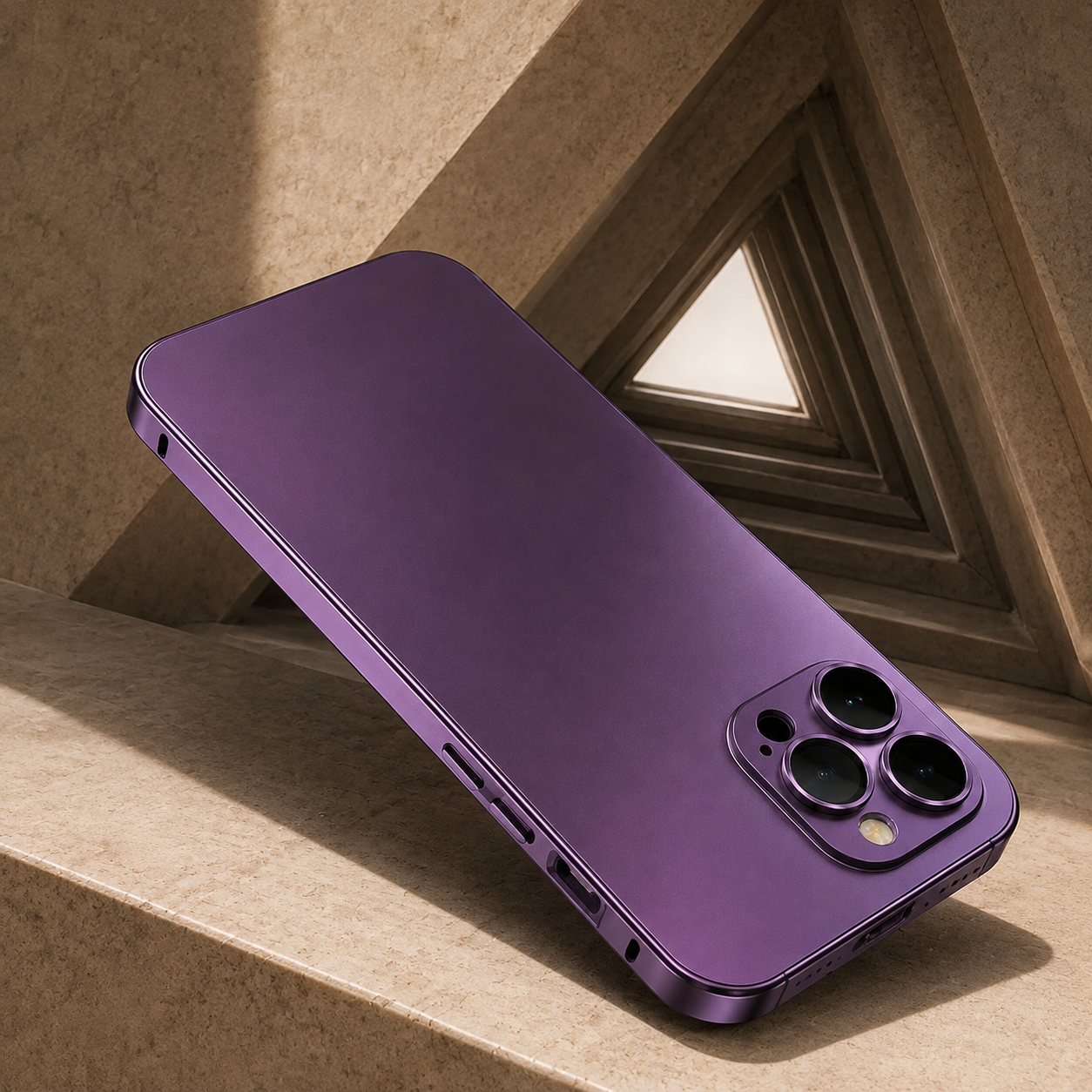 Premium iPhone Case Aluminum Metal Frame Shockproof Protective Cover PC Back Camera Lens Protection Wireless Charging Compatible Slim Luxury Design