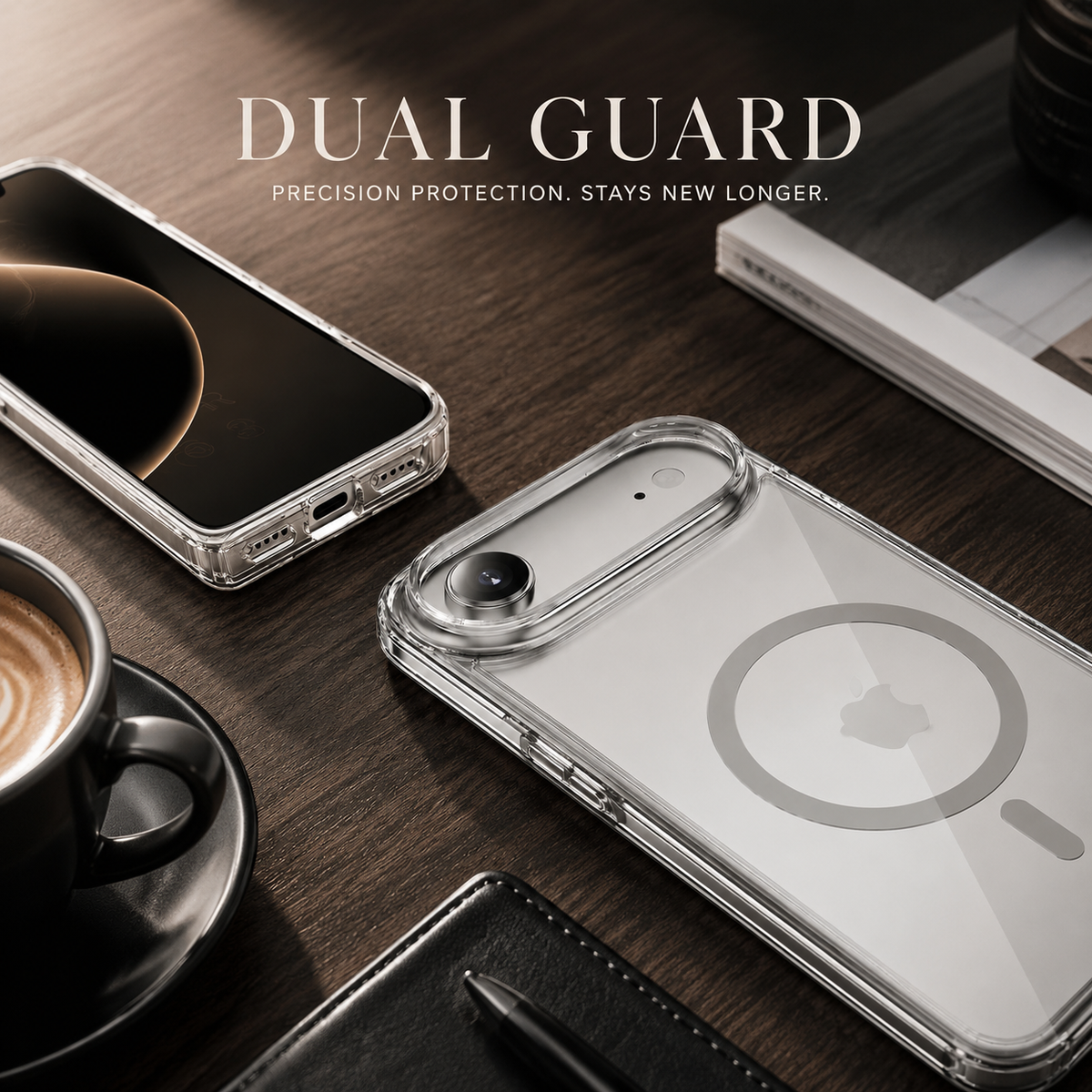Premium iPhone Case MagSafe Compatible Ultra Slim Luxury Shockproof Protective Cover Magnetic Wireless Charging Soft TPU PC Full Coverage Anti Scratch
