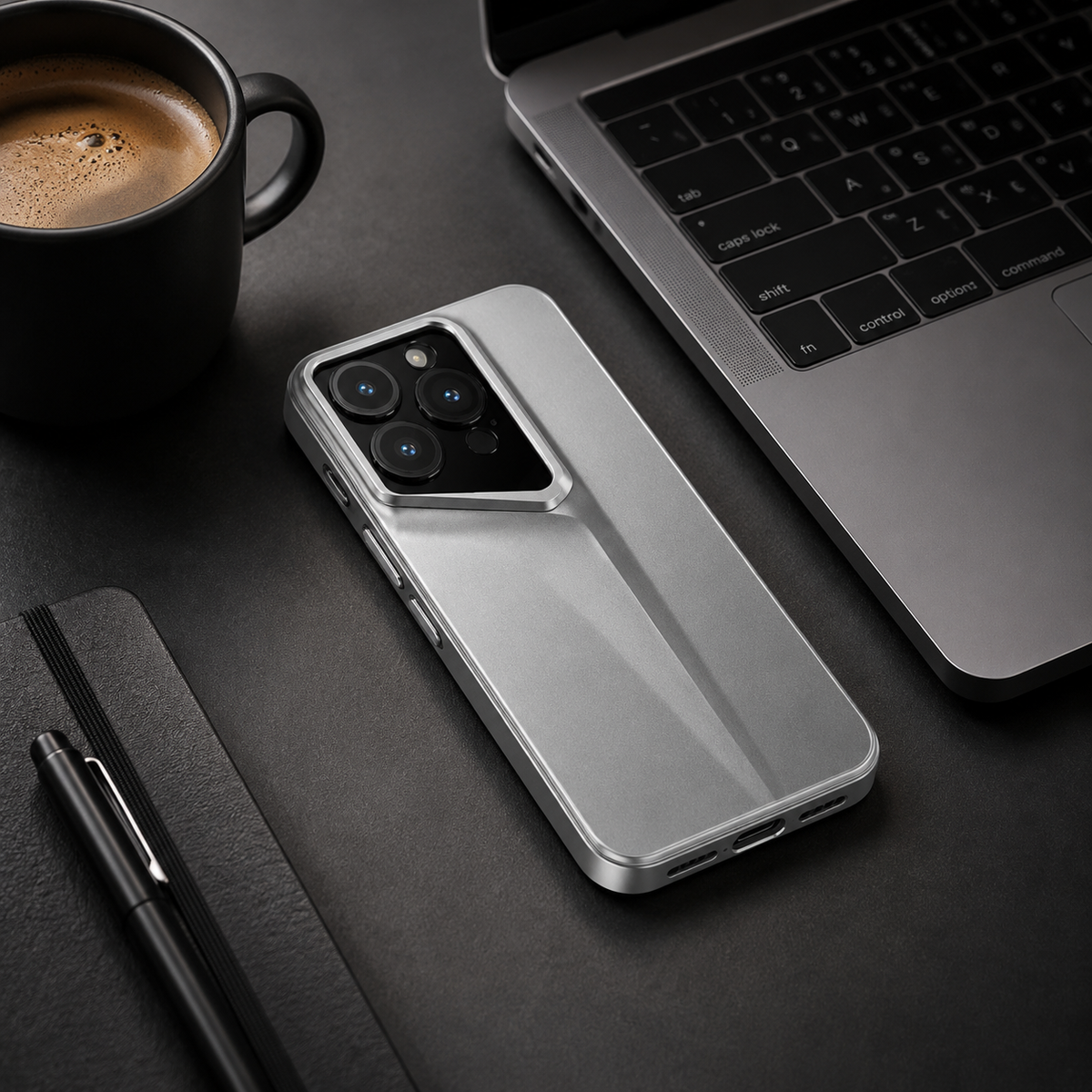 Premium iPhone Case Ultra Thin Blade Shockproof Protective Cover Titanium Style Slim Hard Shell Camera Lens Protection Anti Scratch Full Coverage