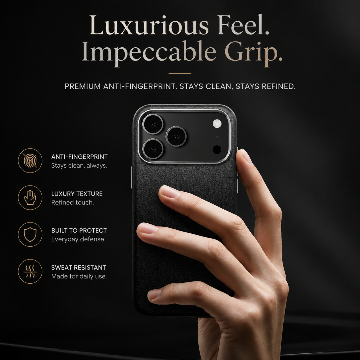 Luxury iPhone Case MagSafe Compatible Leather Protective Cover Metal Camera Lens Protection Shockproof Anti Fingerprint Magnetic Wireless Charging Full Coverage